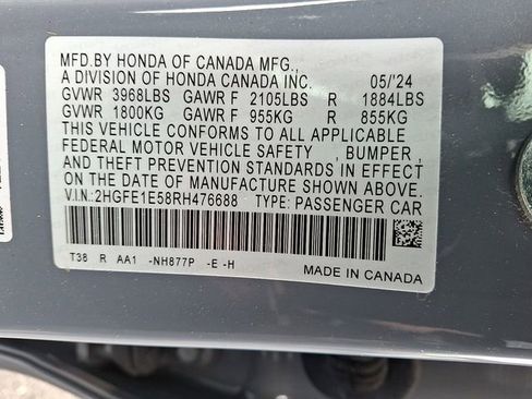 Used 2024 Honda Civic Si image 27