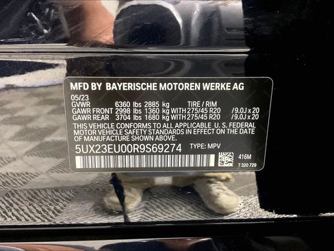 Certified 2024 BMW X5 xDrive40i w/ M Sport Package AWD/4WD image 36