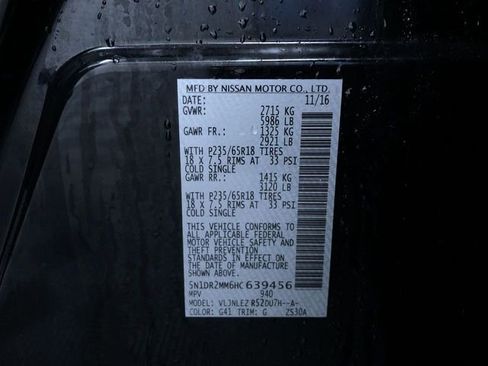 Used 2017 Nissan Pathfinder SV w/ SV Cold Weather Package image 32