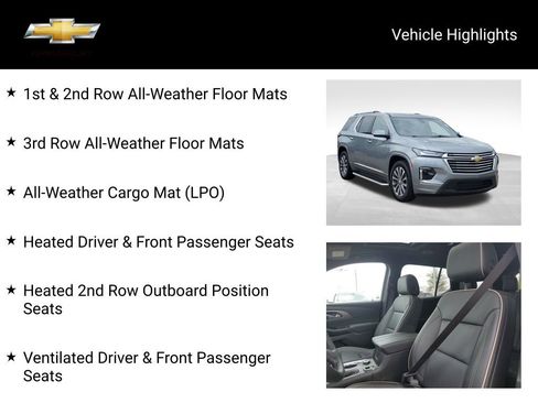Certified 2023 Chevrolet Traverse Premier AWD/4WD image 20