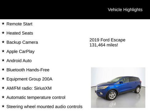 Used 2019 Ford Escape SE image 5