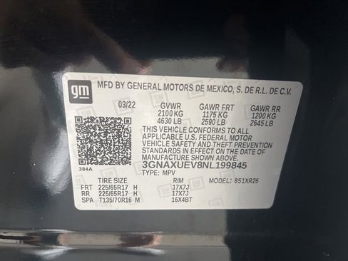 Used 2022 Chevrolet Equinox LT AWD/4WD image 81