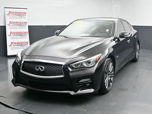 Used 2016 INFINITI Q50 Red Sport 400 image 4