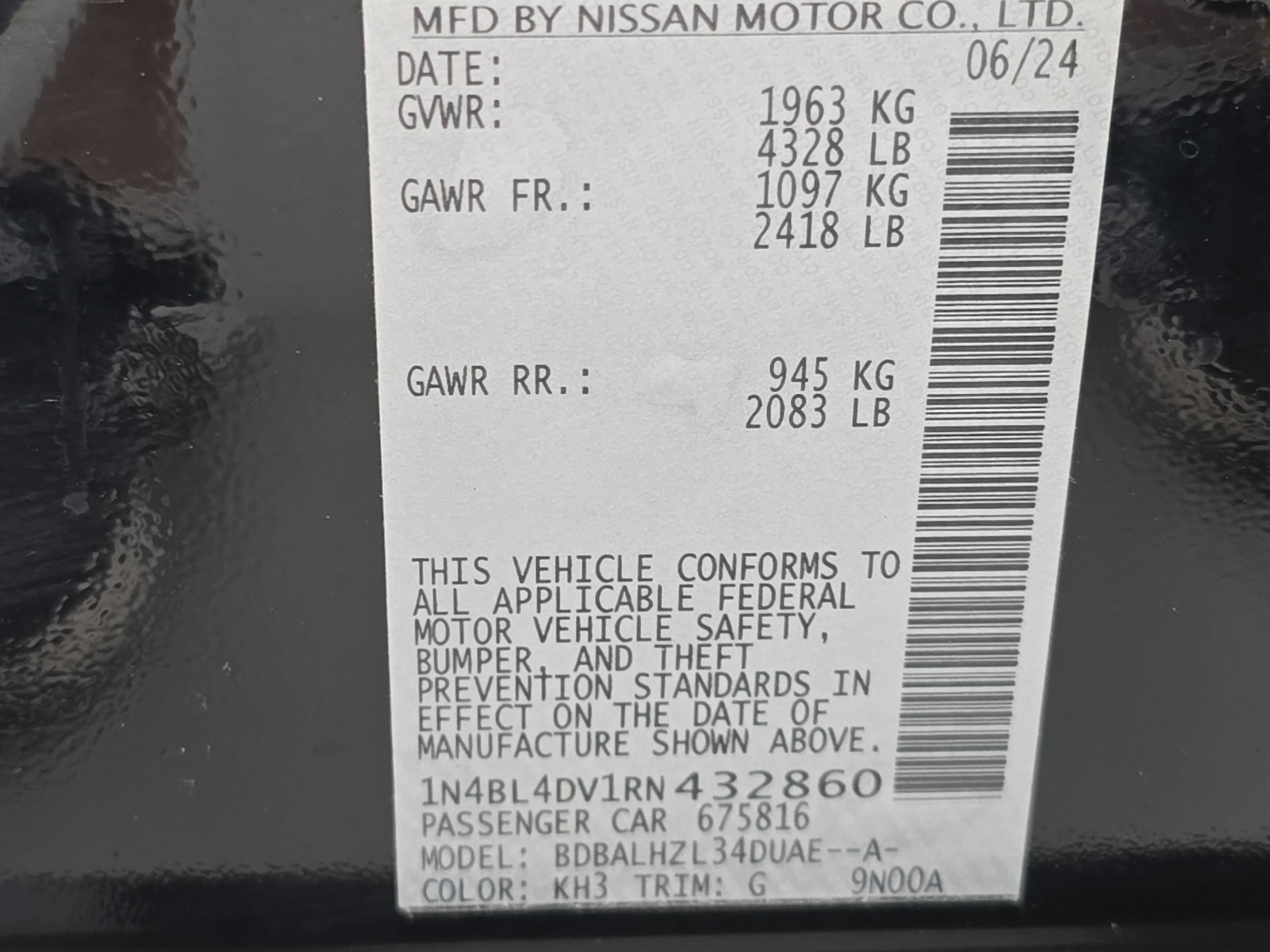 Used 2024 Nissan Altima 2.5 SV w/ SV Premium Package FWD image 35