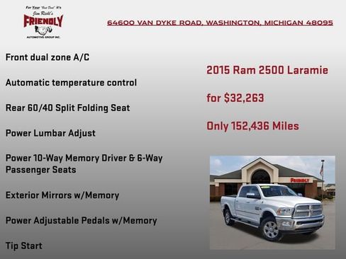 Used 2015 RAM 2500 Laramie AWD/4WD image 20