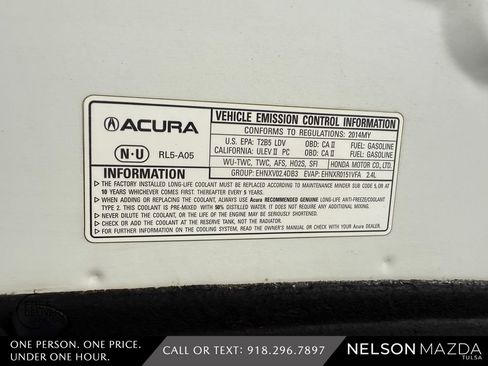 Used 2014 Acura TSX Sedan FWD image 53
