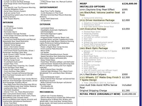 Used 2025 Audi RS 6 performance w/ Black Optic Package image 2