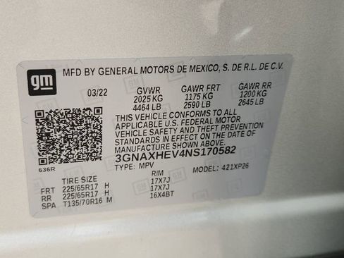 Used 2022 Chevrolet Equinox LS FWD image 32