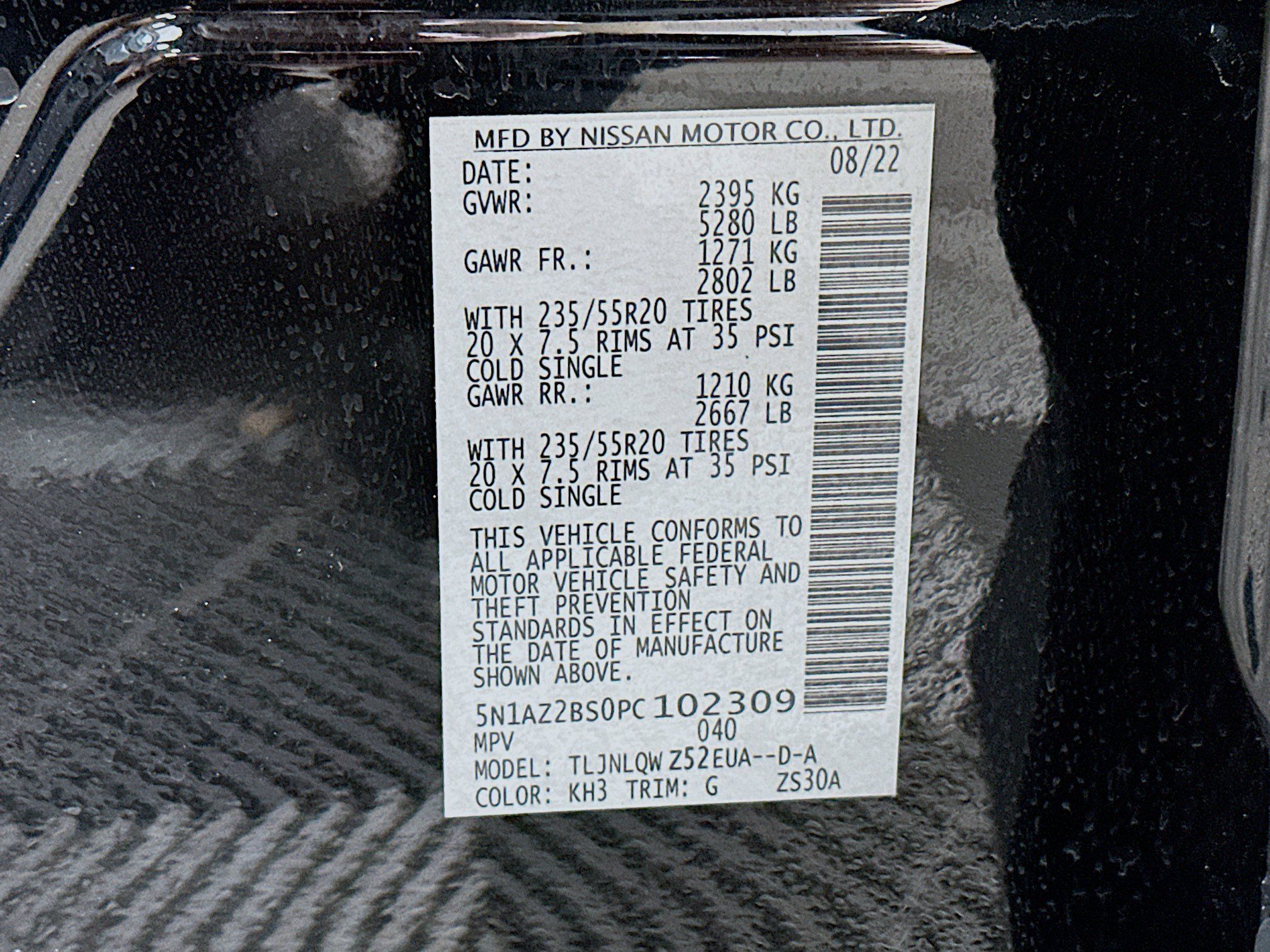 Used 2023 Nissan Murano SV w/ SV Midnight Edition Package AWD/4WD image 31
