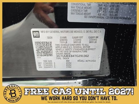 New 2026 GMC Sierra 1500 AT4 w/ AT4 Premium Package AWD/4WD image 29