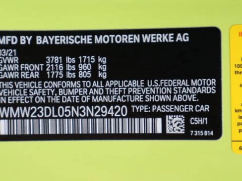 Used 2022 MINI Cooper Convertible w/ Premium Package FWD image 44