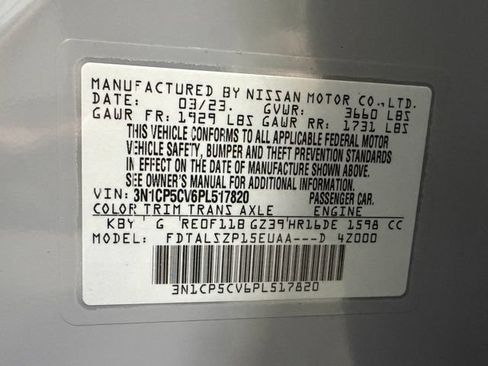 Used 2023 Nissan Kicks SV FWD image 26