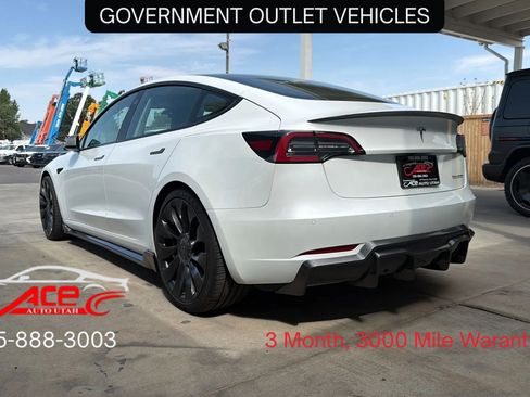 Used 2022 Tesla Model 3 Performance AWD/4WD image 4