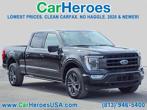 Used 2021 Ford F150 Lariat w/ Equipment Group 502A High image 1