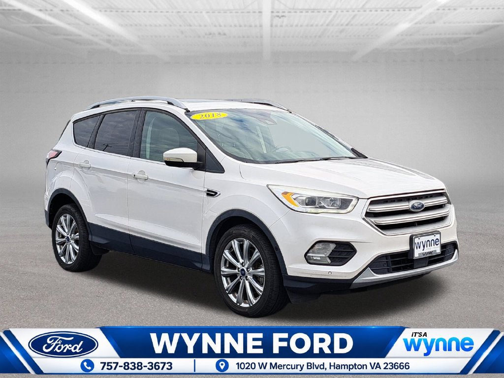Used 2018 Ford Escape Titanium w/ Ford Safe & Smart Package FWD 360° Tour