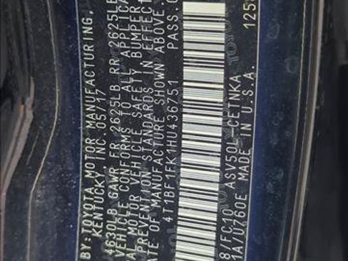 Used 2017 Toyota Camry LE FWD image 27