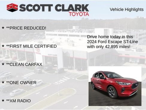 Used 2024 Ford Escape ST-Line w/ Tech Pack #1 FWD image 7
