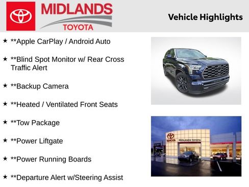 Used 2025 Toyota Sequoia Platinum AWD/4WD image 2