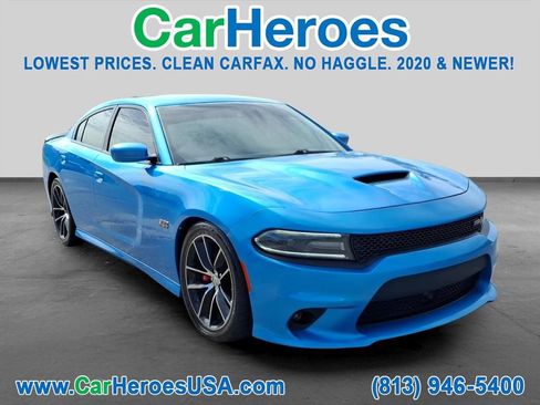 Used 2015 Dodge Charger R/T Scat Pack w/ Technology Group RWD image 1