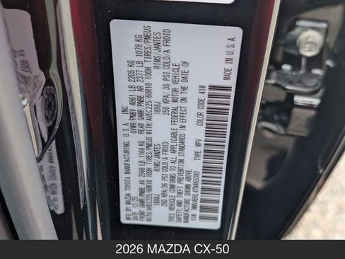 New 2026 MAZDA CX-50 Meridian Edition w/ Weather Package AWD/4WD image 31
