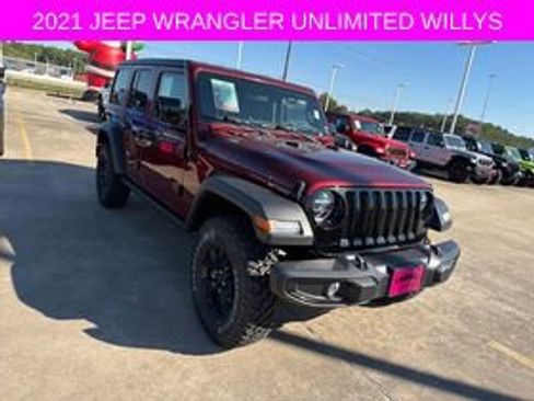 Used 2021 Jeep Wrangler Unlimited Sport image 32