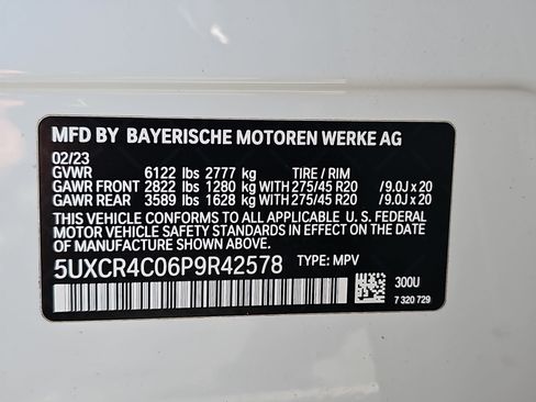 Used 2023 BMW X5 sDrive40i w/ Parking Assistance Package image 37
