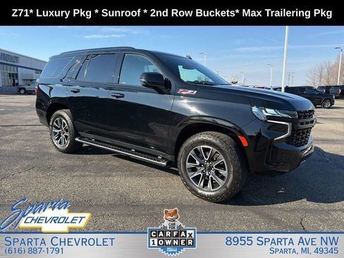 Used 2024 Chevrolet Tahoe Z71 w/ Luxury Package AWD/4WD image 1