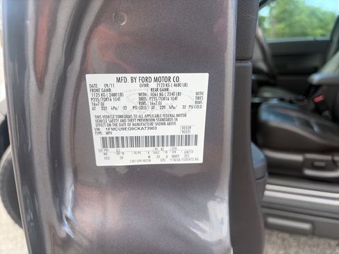 Used 2012 Ford Escape Limited AWD/4WD image 30