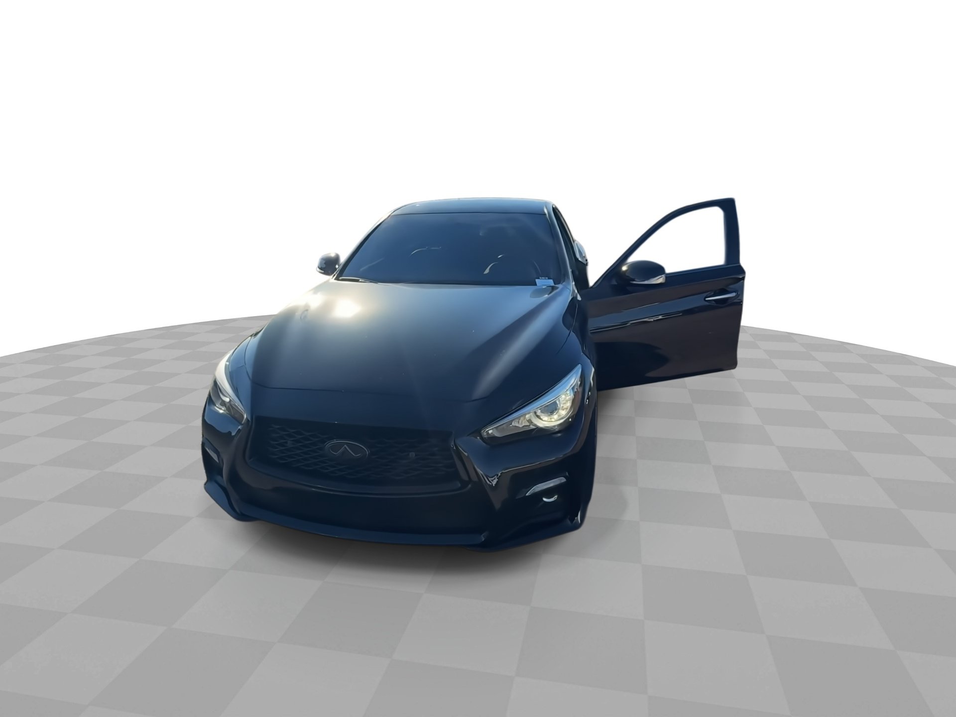 Used 2023 INFINITI Q50 Red Sport 400 w/ Black Opal Edition RWD image 6