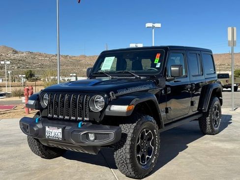 Used 2022 Jeep Wrangler Unlimited Rubicon 4xe w/ Cold Weather Group image 3