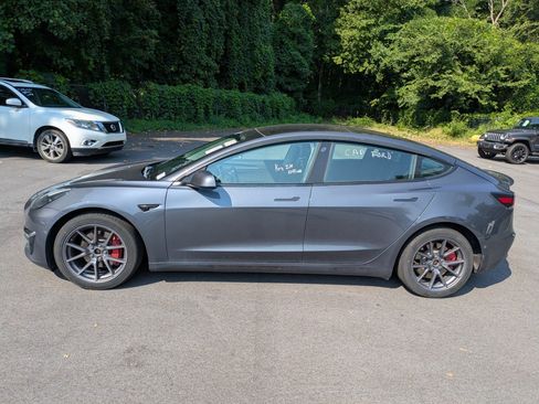 Used 2021 Tesla Model 3 Long Range AWD/4WD image 3
