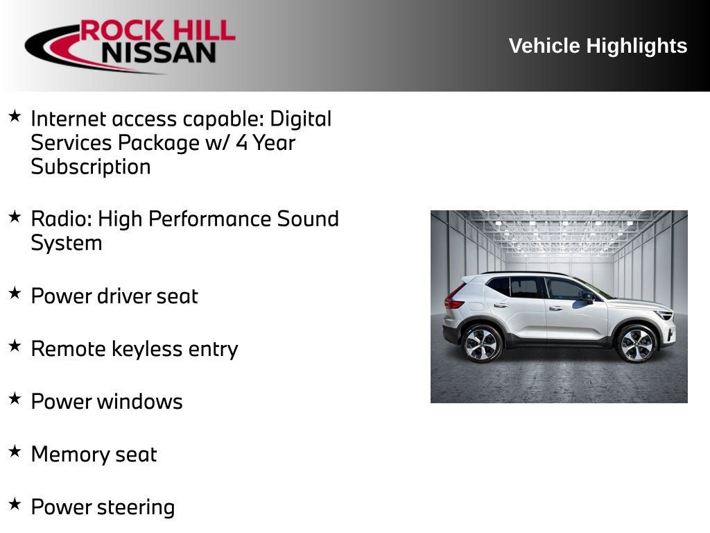 Used 2025 Volvo XC40 B5 Plus AWD/4WD image 5