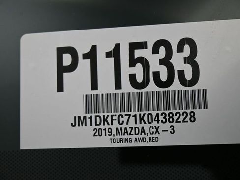 Used 2019 MAZDA CX-3 Touring w/ Touring I-ACTIVSENSE Package image 24