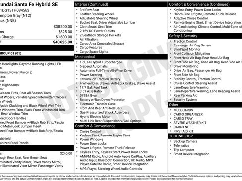 New 2026 Hyundai Santa Fe SE image 29