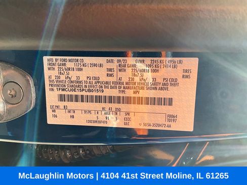 Used 2023 Ford Escape SE FWD image 19