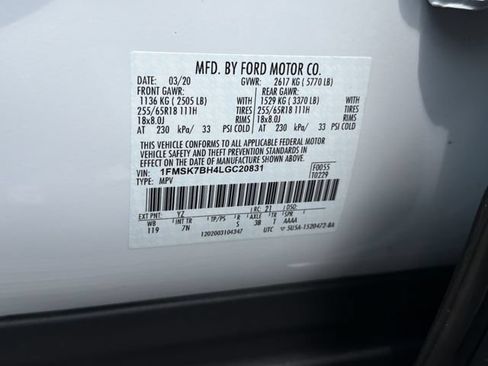Used 2020 Ford Explorer 2WD image 32