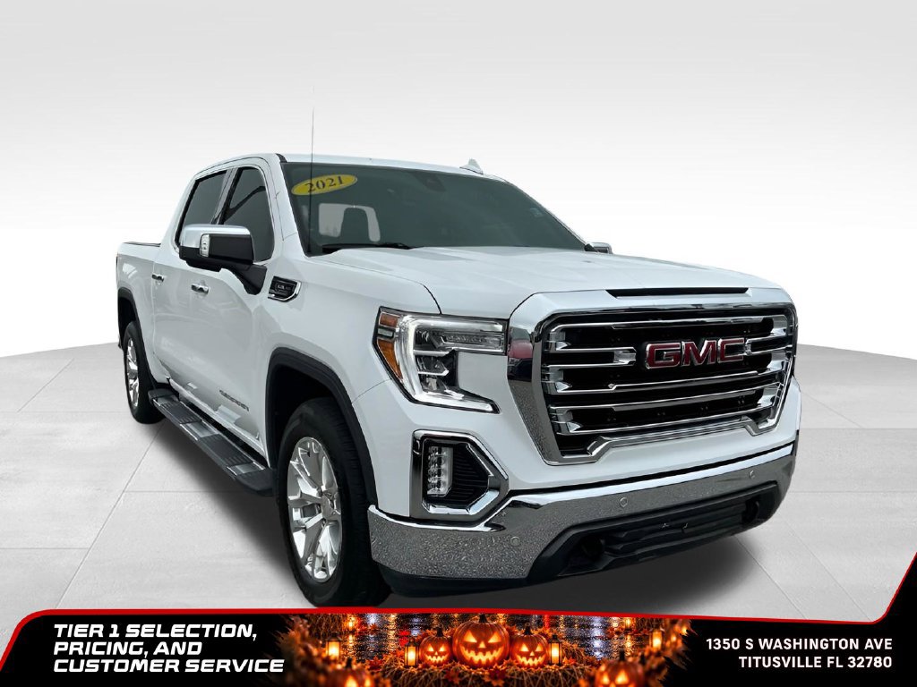Certified 2021 GMC Sierra 1500 SLT w/ SLT Premium Plus Package RWD image 9