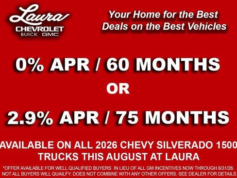 New 2026 Chevrolet Silverado 1500 ZR2 w/ Dark Appearance Package AWD/4WD image 4