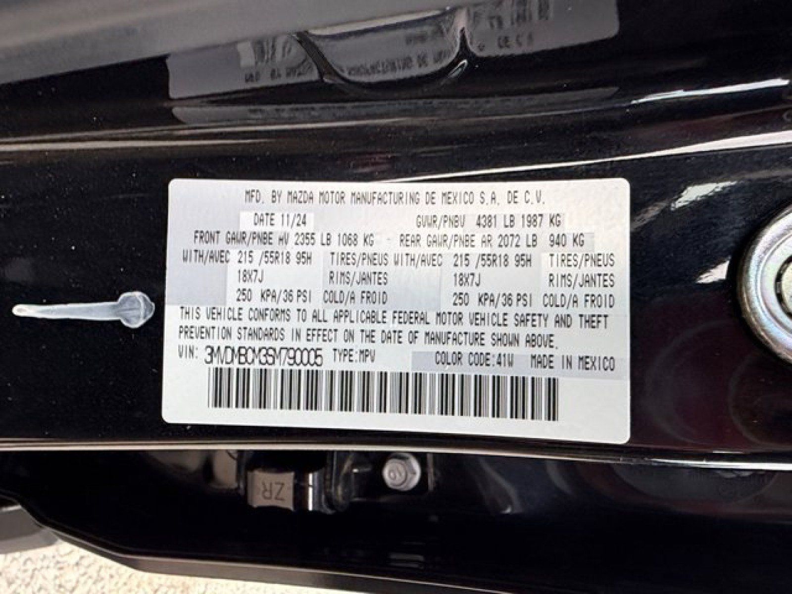 Used 2025 MAZDA CX-30 AWD 2.5 S w/ Preferred Package image 22