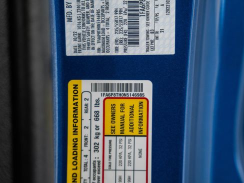 Certified 2022 Ford Mustang Coupe image 42