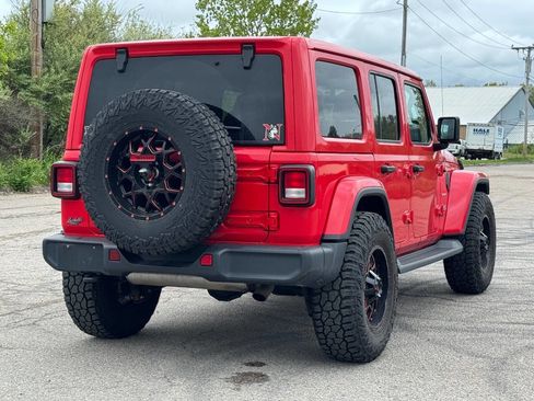 Used 2020 Jeep Wrangler Unlimited Sahara w/ Uconnect 4C Nav & Sound Group AWD/4WD image 5