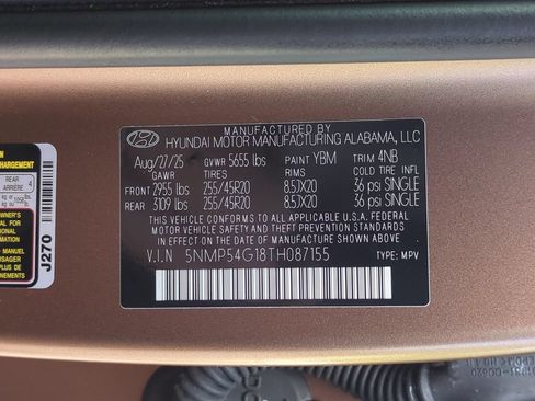 Certified 2026 Hyundai Santa Fe Calligraphy FWD image 26