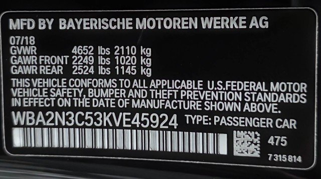 Used 2019 BMW M240i xDrive Convertible w/ Premium Package AWD/4WD image 40