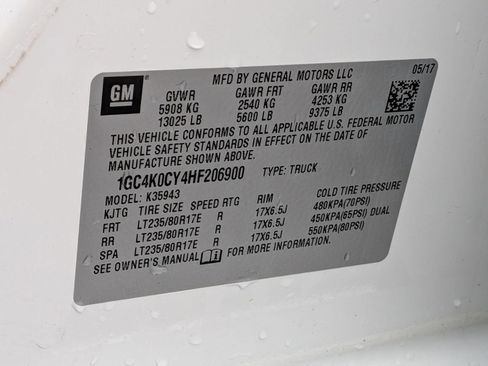 Used 2017 Chevrolet Silverado 3500 LTZ w/ Duramax Plus Package image 13