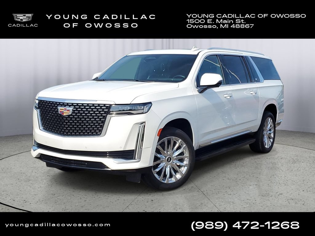 Certified 2024 Cadillac Escalade ESV Premium Luxury w/ LPO, Floor Liner Package AWD/4WD 360° Tour
