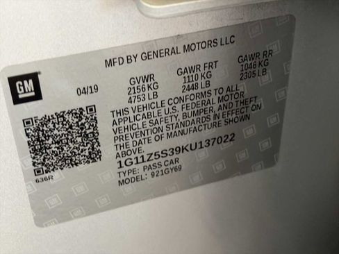 Used 2019 Chevrolet Impala LT image 26