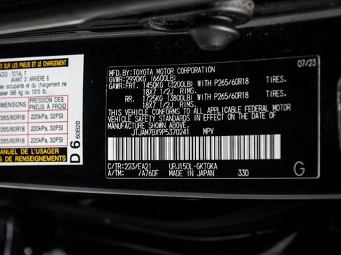 Used 2023 Lexus GX 460 Premium w/ Premium Package AWD/4WD image 53