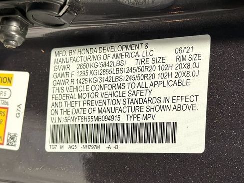 Used 2021 Honda Pilot Touring image 28