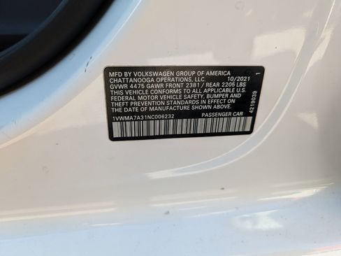 Used 2022 Volkswagen Passat 2.0T R-Line image 25