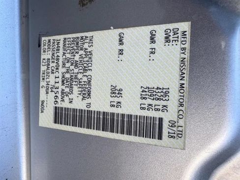 Used 2019 Nissan Altima 2.5 S FWD image 15